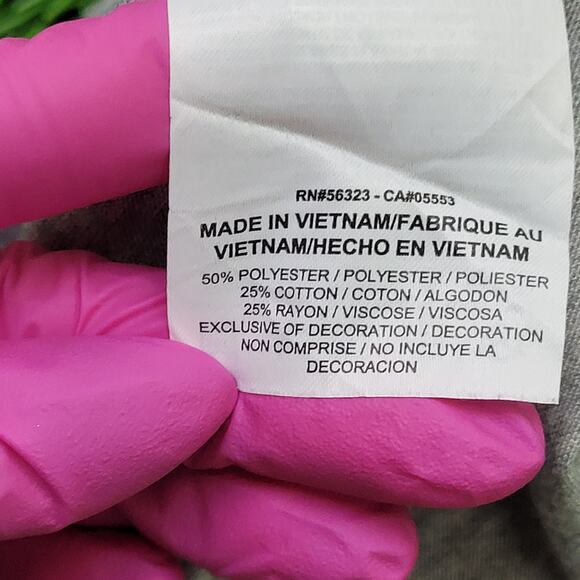 NIKE Tank-Top Small 17x25 Gray Center-Check - Picture 6 of 12